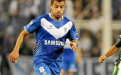 Canteros, jugador de Vélez. Canteros, jugador de Vélez.