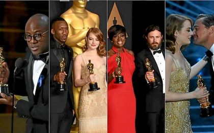 Todos los triunfadores de la noche de los Oscars Todos los triunfadores de la noche de los Oscars
