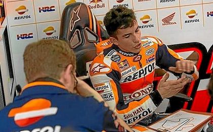 Márquez se muestra optimista para la próxima temporada. Márquez se muestra optimista para la próxima temporada.