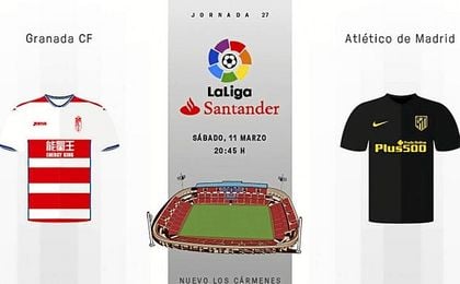El Atlético vence en Los Cármenes (0-1) y se sitúa a cinco del Sevilla El Atlético vence en Los Cármenes (0-1) y se sitúa a cinco del Sevilla