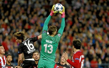 Atlético 0-0 Bayer: Oblak tramita el pase a cuartos de la Champions Atlético 0-0 Bayer: Oblak tramita el pase a cuartos de la Champions