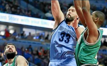 Marc Gasol lidera la victoria de Grizzlies ante Mirotic y Rubio se exhibe en la derrota de Timberwolves Marc Gasol lidera la victoria de Grizzlies ante Mirotic y Rubio se exhibe en la derrota de Timberwolves
