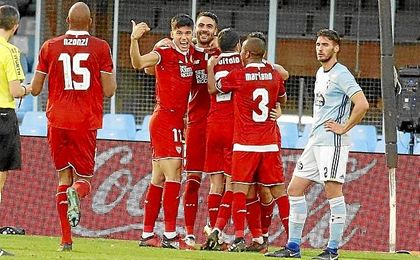 En el partido de Balaídos, el Sevilla venció por 0-3. En el partido de Balaídos, el Sevilla venció por 0-3.