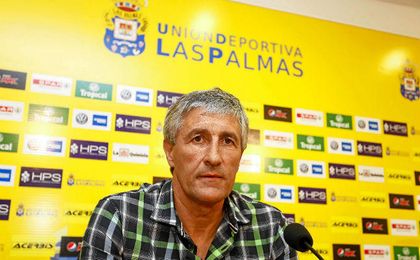 Setién se siente señalado desde que decidió su marcha de Las Palmas. Setién se siente señalado desde que decidió su marcha de Las Palmas.