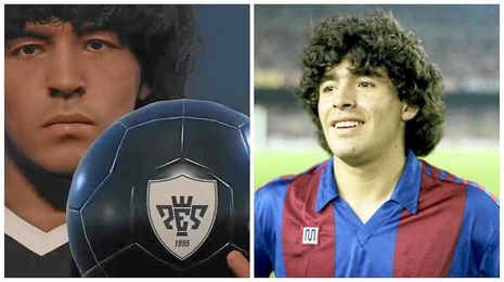 Maradona denuncia a Konami por utilizar su imagen. Maradona denuncia a Konami por utilizar su imagen.