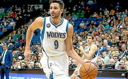 Ricky Rubio muestra su gran estado de forma. Ricky Rubio muestra su gran estado de forma.