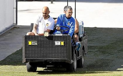 Zaza, en el entrenamiento de este miércoles. Zaza, en el entrenamiento de este miércoles.