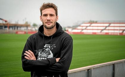 Franco Vázquez posa para ED. Franco Vázquez posa para ED.