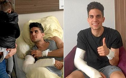 Bartra abandona el hospital, cuatro días después del atentado Bartra abandona el hospital, cuatro días después del atentado