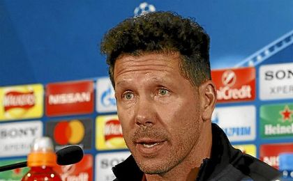Simeone apuesta por la igualdad de la eliminatoria. Simeone apuesta por la igualdad de la eliminatoria.