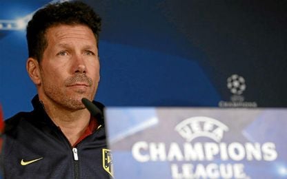 Simeone espera cambiar la historia en la Champions. Simeone espera cambiar la historia en la Champions.