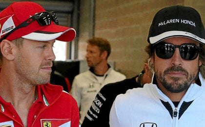 Vettel no tendría problemas en correr con Alonso. Vettel no tendría problemas en correr con Alonso.