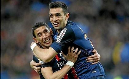 La policía gala registra los domicilios de los argentinos Di María y Pastore La policía gala registra los domicilios de los argentinos Di María y Pastore