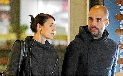 La familia de Guardiola en el atentado. La familia de Guardiola en el atentado.