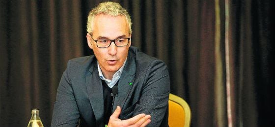 Torrecilla, en su última comparecencia pública, haciendo balance del segundo tercio del curso. Torrecilla, en su última comparecencia pública, haciendo balance del segundo tercio del curso.