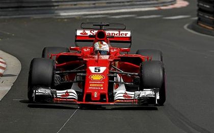 Vettel fue el más rápido de los entrenamientos libres. Vettel fue el más rápido de los entrenamientos libres.