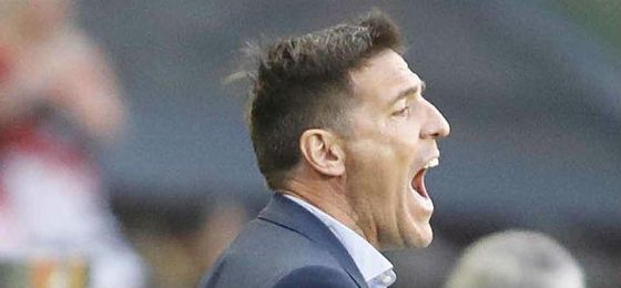 Berizzo amenaza con romper la baraja Berizzo amenaza con romper la baraja