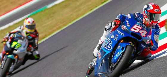 Mattia Pasini se impuso en Moto 2. Mattia Pasini se impuso en Moto 2.