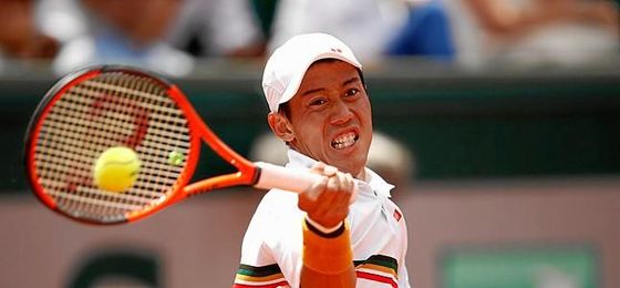 Kei Nishikori venció a Verdasco. Kei Nishikori venció a Verdasco.