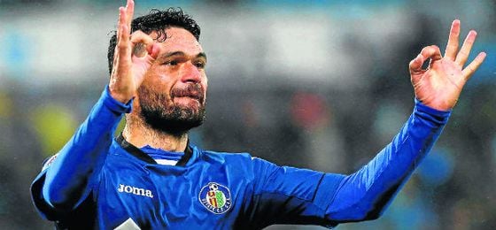 Jorge Molina está siendo el hombre-gol del Getafe. Jorge Molina está siendo el hombre-gol del Getafe.