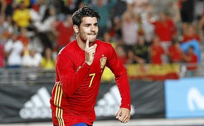 Morata hizo el empate. Morata hizo el empate.