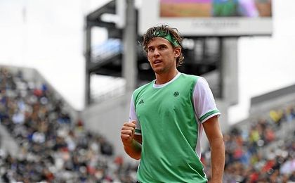 El austríaco Dominic Thiem. El austríaco Dominic Thiem.
