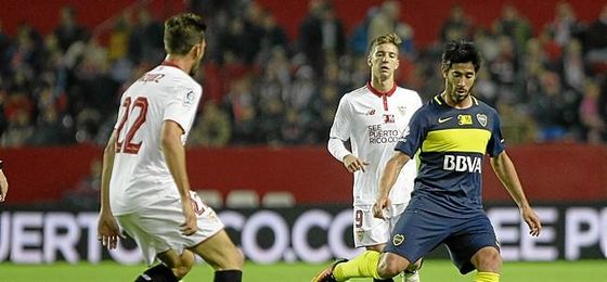 Vázquez se enfrentó a Boca en el Trofeo Antonio Puerta. Vázquez se enfrentó a Boca en el Trofeo Antonio Puerta.