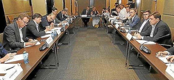 Imagen de la Asamblea General ACB que se ha celebrado este lunes 12 de junio. Imagen de la Asamblea General ACB que se ha celebrado este lunes 12 de junio.