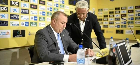 El presidente de Las Palmas, Miguel Ángel Ramírez. El presidente de Las Palmas, Miguel Ángel Ramírez.