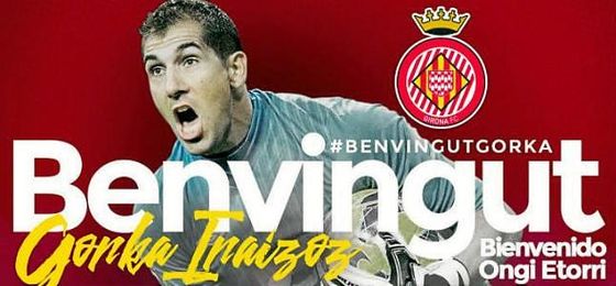 Iraizoz ficha por el Girona para las dos próximas temporadas Iraizoz ficha por el Girona para las dos próximas temporadas
