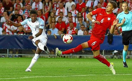 Imagen del Polonia-Inglaterra de la fase de grupos. Imagen del Polonia-Inglaterra de la fase de grupos.