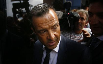 Mendes, entrando en los juzgados de Pozuelo. Mendes, entrando en los juzgados de Pozuelo.
