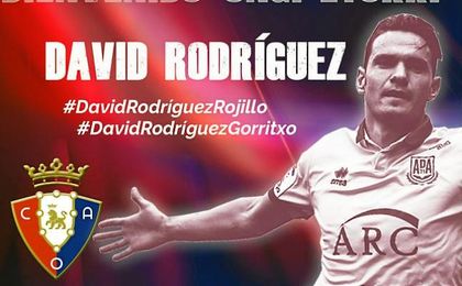 David Rodriguez, nuevo jugador rojillo. David Rodriguez, nuevo jugador rojillo.