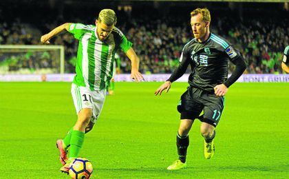 Últimas horas de Ceballos como bético Últimas horas de Ceballos como bético