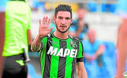 Matteo Politano, delantero del Sassuolo. Matteo Politano, delantero del Sassuolo.