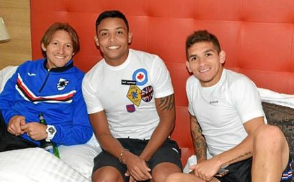 Luis Muriel, de vuelta en la Sampdoria Luis Muriel, de vuelta en la Sampdoria