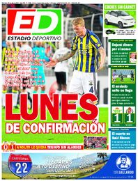 La portada de ESTADIO de este domingo La portada de ESTADIO de este domingo