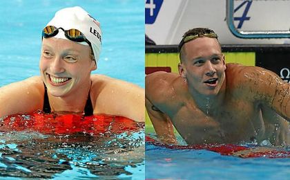 Los americanos, Caeleb Dressel y Katie Ledecky, han sido de lo mejor del Mundial Los americanos, Caeleb Dressel y Katie Ledecky, han sido de lo mejor del Mundial