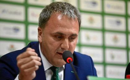 Fernando Moral, presidente del Betis Baloncesto. Fernando Moral, presidente del Betis Baloncesto.