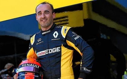 Robert Kubica reaparece al volante de un Fórmula Uno Robert Kubica reaparece al volante de un Fórmula Uno