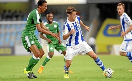 David Concha jugará cedido en el filial blaugrana. David Concha jugará cedido en el filial blaugrana.