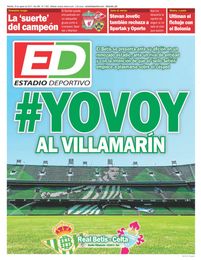 La portada de ESTADIO Deportivo del viernes La portada de ESTADIO Deportivo del viernes