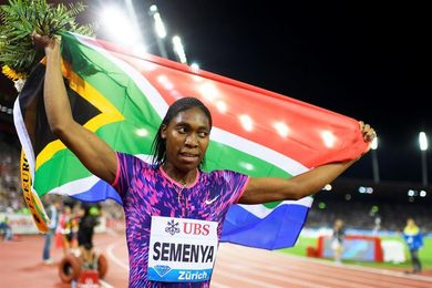 Caster Semenya bate la plusmarca mundial de 600 con 1:21.77 Caster Semenya bate la plusmarca mundial de 600 con 1:21.77