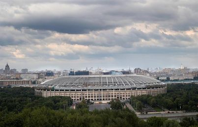 El estadio Luzhnikí ya está listo para Messi El estadio Luzhnikí ya está listo para Messi