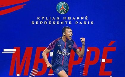 El PSG anuncia el fichaje de Kylian Mbappé El PSG anuncia el fichaje de Kylian Mbappé