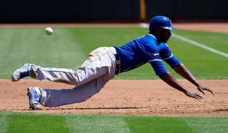5-4. Cain define con triple la victoria de los Reales 5-4. Cain define con triple la victoria de los Reales