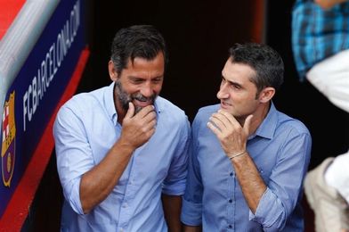 Derbi barcelonés repleto de alicientes en el Camp Nou Derbi barcelonés repleto de alicientes en el Camp Nou