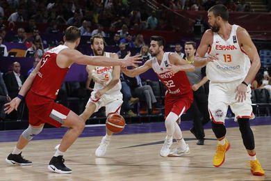 73-56. España suda su pase a cuartos ante una correosa Turquía 73-56. España suda su pase a cuartos ante una correosa Turquía