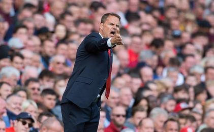 Frank de Boer destituido como entrenador del Crystal Palace Frank de Boer destituido como entrenador del Crystal Palace