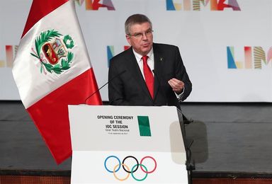 Bach renueva el compromiso del COI "con la integridad del deporte" Bach renueva el compromiso del COI "con la integridad del deporte"